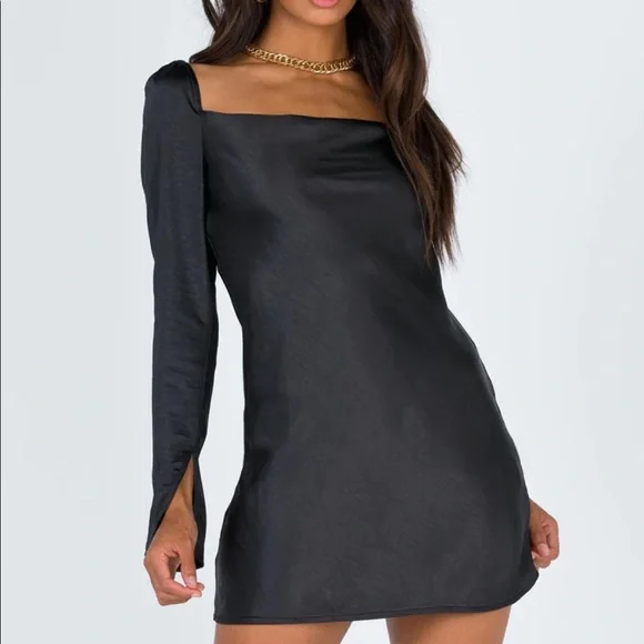 star power mini dress black STARS ALIGN MINI DRESS